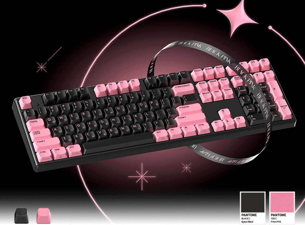 Hansung] GK898B PRO DONGREE 8K, Wired/Wireless Non-Contact (Black