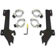 Memphis Shades Batwing Trigger Lock Mounting Kit - Kingpin (Black) MEK1928