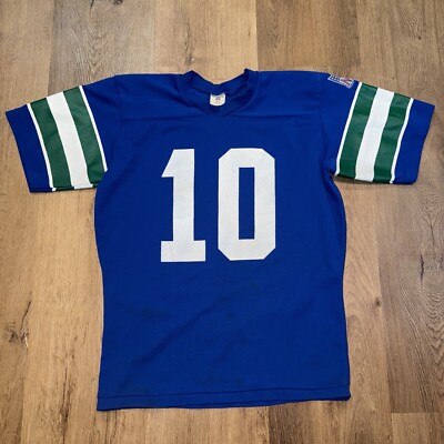 Seattle Seahawks Jersey Vintage 70s 80s Jim Zorn Rawlings Shirt