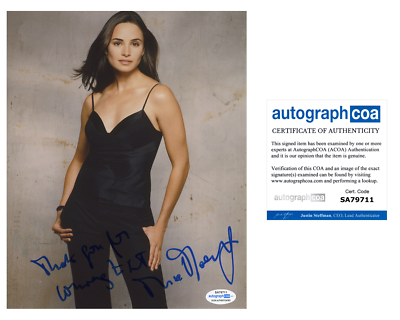Mia Maestro Sexy Autographed Signed 8x10 Photo COA | eBay