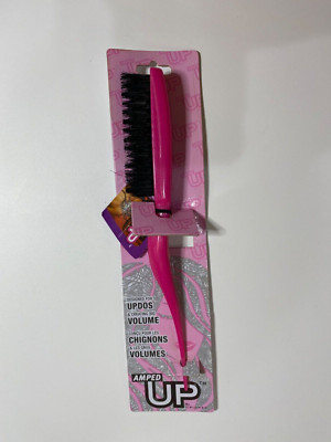 Pink new Cricket Amped Up Teasing Hair Brush for Volume, Backcombing