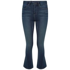 Womens Flared Denim Jeans Bootvut Blue Denim Jean Flare Ex Branded