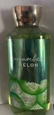 BATH  BODY WORKS CUCUMBER MELON 10oz Shower Gel/Body Wash  2PCS 