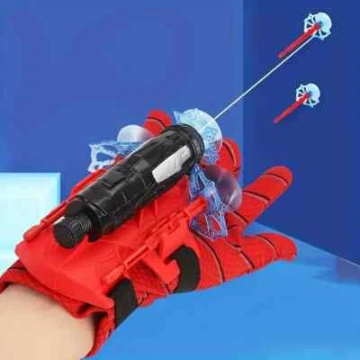 GUANTO SPIDERMAN LAUNCHER GLOVE SPARA RAGNATELE GIOCHI PER BAMBINI