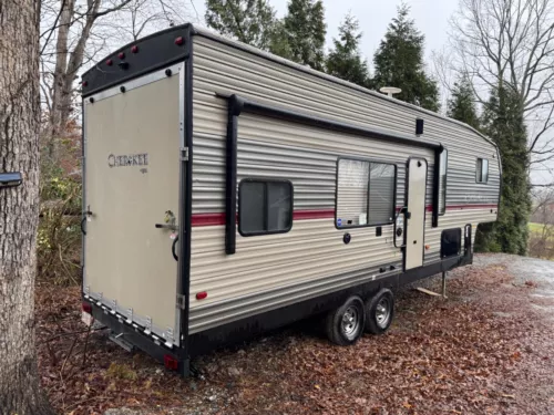 used 5th wheel rv campers toy hauler for sale