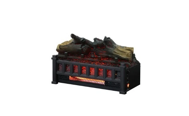 StyleWell Barkridge 20.5u0026#034; Infrared Electric Fireplace Log Set Heater  w/ Remote | eBay