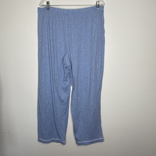 Set Pigiama Pelle Cotone Cayla Biologico Blu Taglia 4 XL Pantaloni Camicia Bianco Piping - Foto 6 di 9