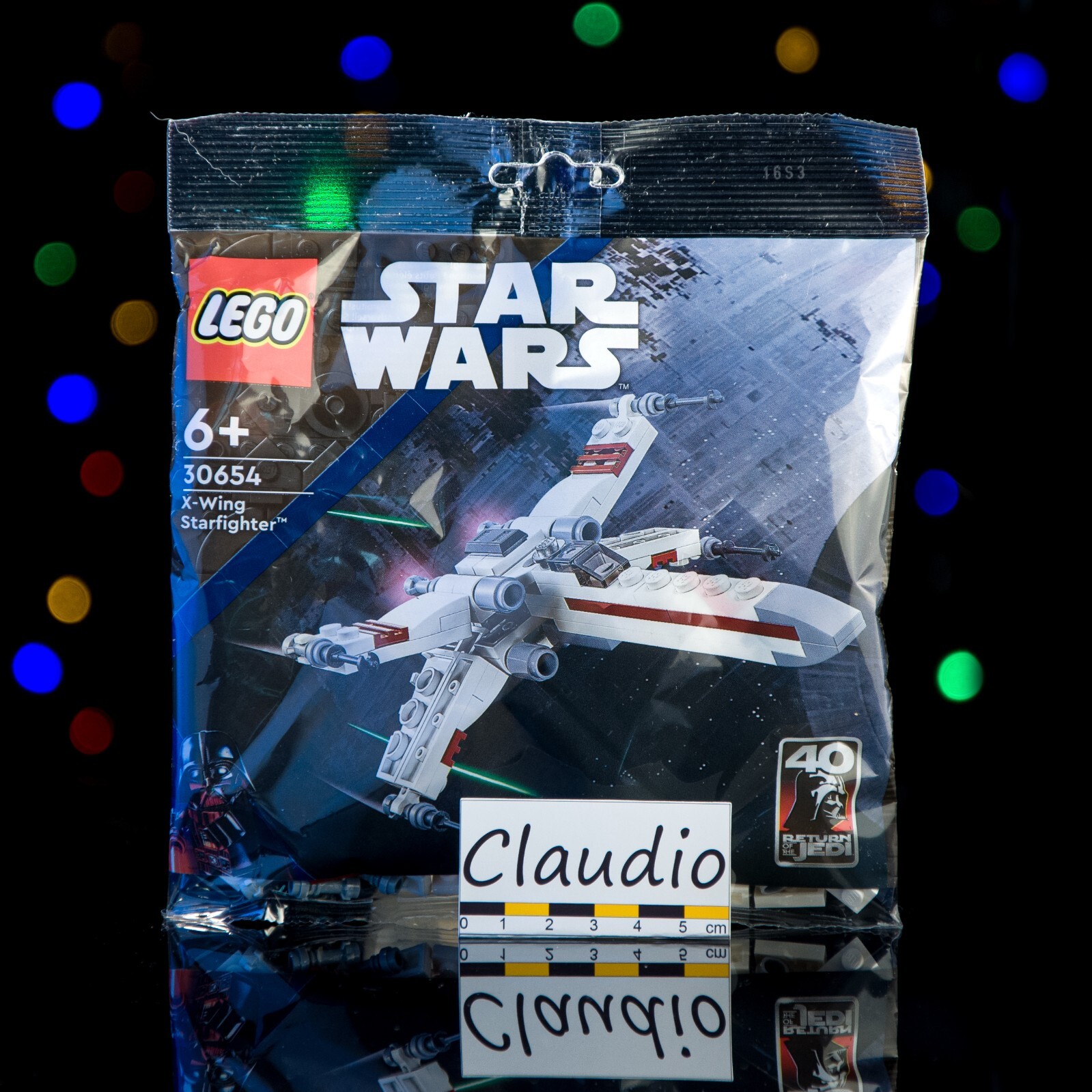 ⭐ LEGO 30654 X-Wing Starfighter Polybag Star Wars 40° Anniversary Limited Ed GWP