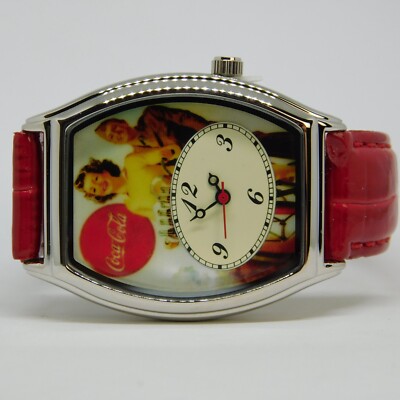 Coca-Cola CC126 All Right Reserved Quartz Analog Women's Watch New
