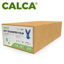 CA Pickup CALCA 4 Rolls/Pack 13" x 328ft DTF Transfer Film Double Sided Hot Peel