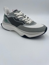 Kappa Unisex Grey White off Green Faded Round...