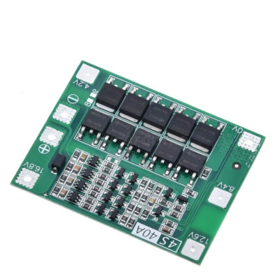 4S 40A 16.8V Li-ion Lithium 18650 Battery BMS Protection Board Charger Enhanced