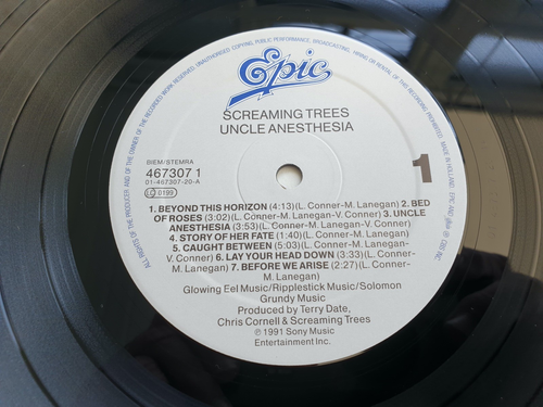 SCREAMING TREES - UNCLE ANESTHESIA 1991 DUTCH PRESS 12" VINYL RECORD LP EX/EX - Picture 4 of 5