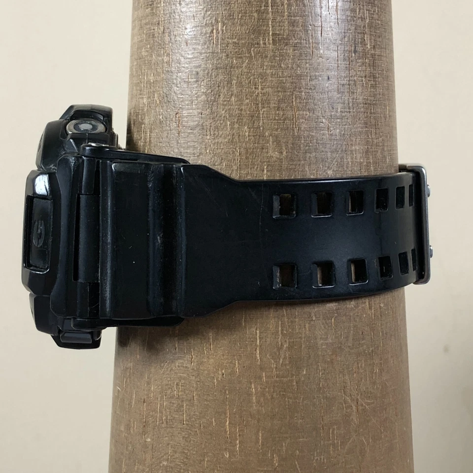 Casio G Shock Men GD-350 Sport Black Rubber Quartz Digital 44mm Watch 8 1/2" - Image 3 of 4