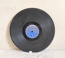 1947 Vintage Hindi Film Jugnu Songs Ge 3904 Columbia Old Grammofono Record RE369