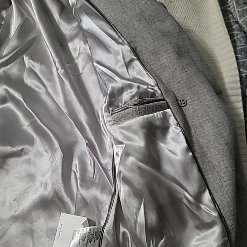 NWT Calvin Klein Double-Breasted Single Button Wool Blend Trench Coat Size XXL - Picture 12 of 12