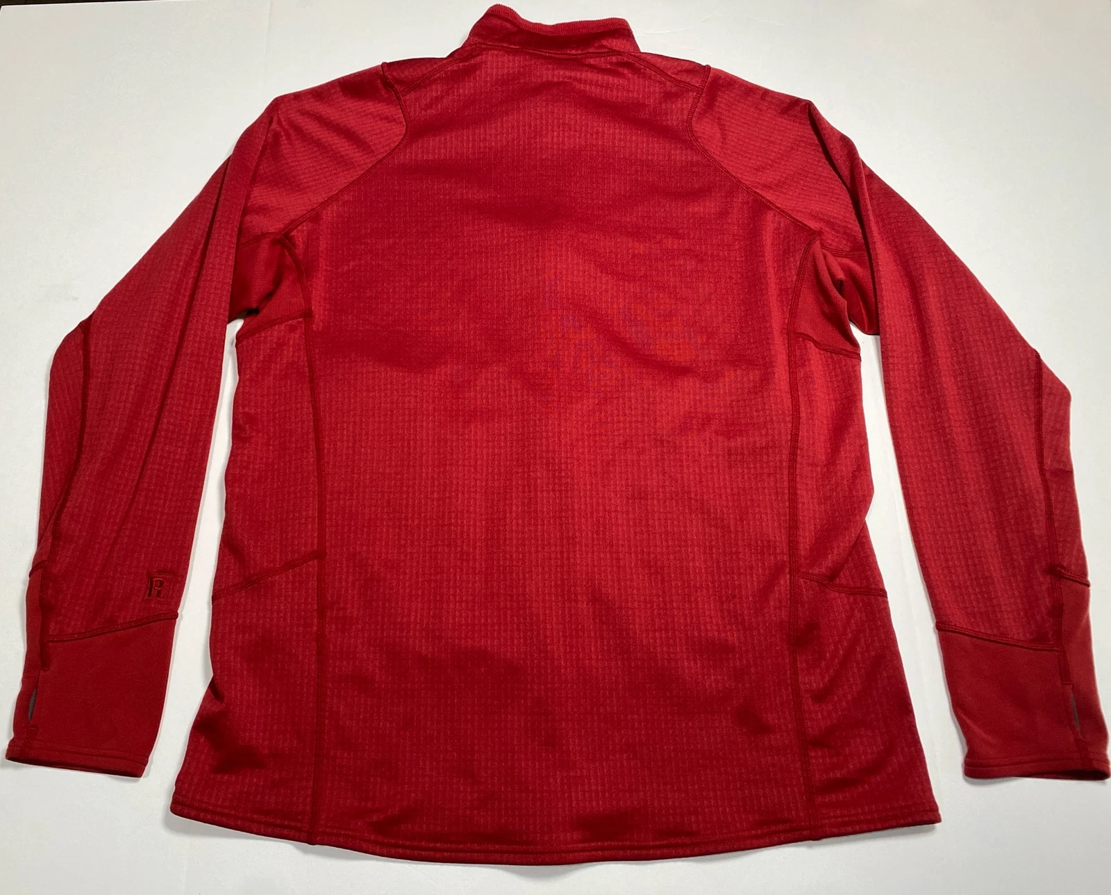 patagonia r1 regulator full zip thumb holes grid 