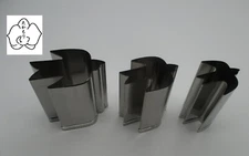 Takamori Decorative Stainless Vegetable Cutter Mold Tsubame Bird set of 3