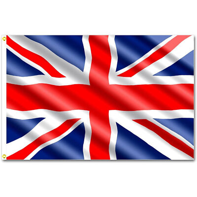 5 x 3 Fuß/2,5 x 1,6 Fuß große Union Jack Flagge Großbritannien Sportveranstaltungen Straßenfest