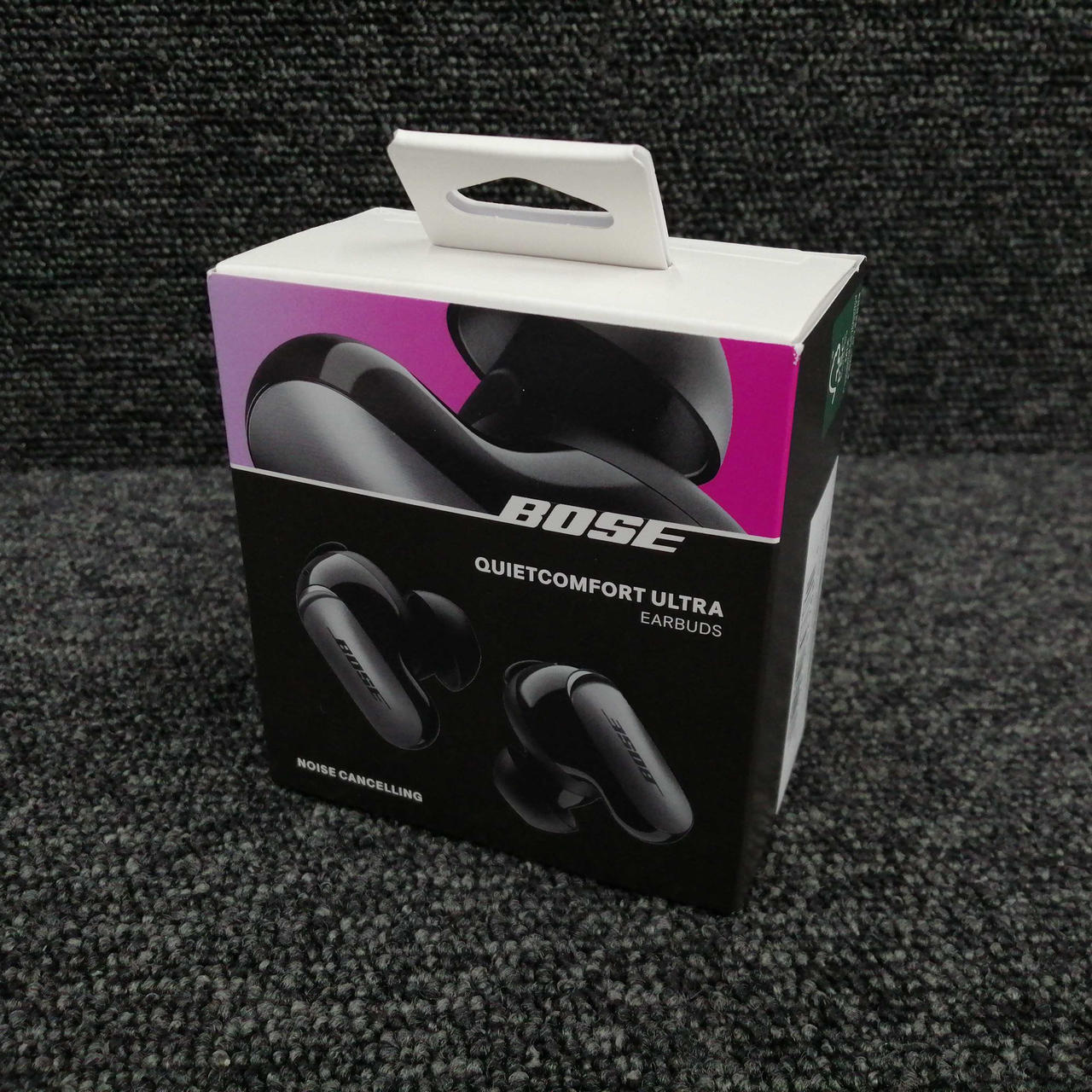 bose quietcomfort ultra noise cancelling earbuds, in black, brand new, unopened-image