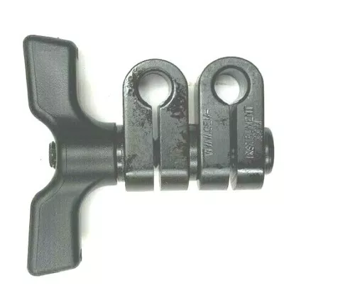 3/8" x 3/8" ADJUSTABLE SWIVEL CLAMP - MADE IN USA - GEM INSTRUMENT #SH-9