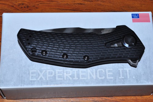 ZERO TOLERANCE MESSER 0308BLKTS KVT G10 BLK/20CV TIGERSTREIFEN KERSHAW HERGESTELLT IN USA - Bild 7 von 8