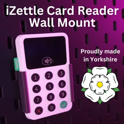 iZettle Card Reader Wall Mount - V1/V2 MOUNT ONLY FREE P&P *NEW*