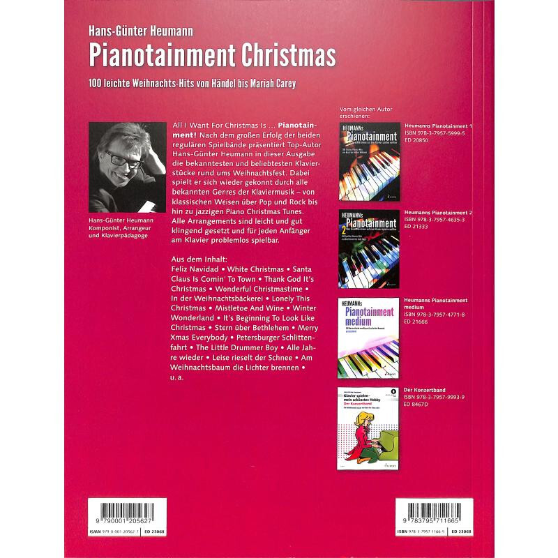 Thumbnail - Pianotainment Christmas - 100 Leichte Weihnachts-hits Für Klavier