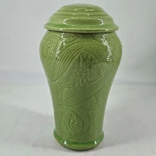 Max Factor Covered Ceramic Jar w lid Khara Fantasy Milk Bath 1970s