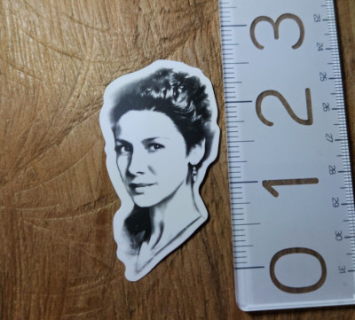 OUTLANDER Sticker Jaime Fraser Sam Heughan Claire Fraser Caitriona Balfe Decal