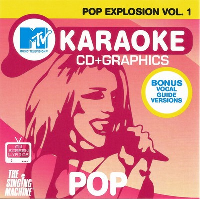 Karaoke - MTV Pop Explosion, Vol. 1 The Singing Ma ** Free Shipping**