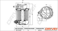 Dr!ve+ DP1110.13.0217 Kraftstofffilter FüR Nissan