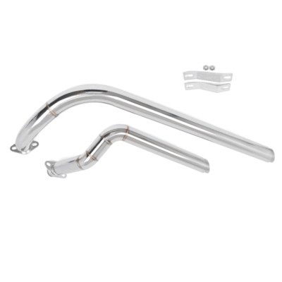 Shortshots Staggered Exhaust Pipes For Honda Shadow 750 VT750 VT400 ACE750