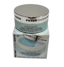 Peter Thomas Roth Water Drench Hydra Gel Eye Patches Hyaluronic 60 Patches NIB