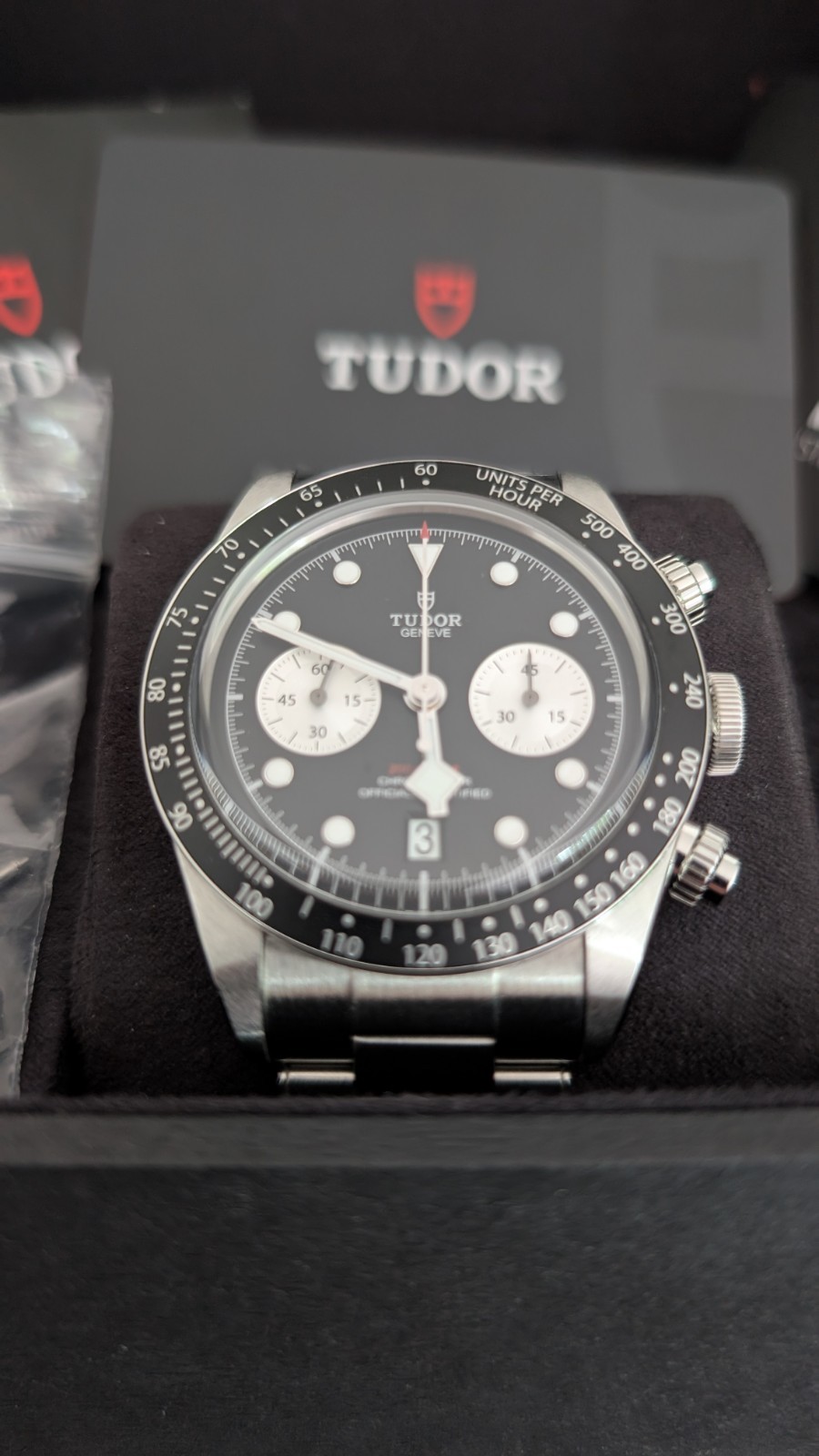 Tudor Black Bay Chrono M79360N Panda