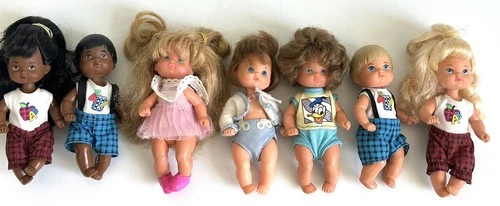 Mattel Heart Family Babies Set Of Seven Twins Disney