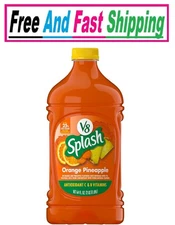 V8 Splash Orange Pineapple Flavored Juice Beverage, 64 fl oz