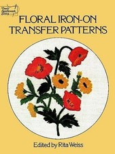 Floral Iron-On Transfer Patterns - Weiss, Rita