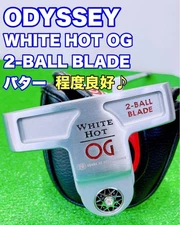 Odyssey White Hot Og 2-Ball Blade Tour Lined 34 Stroke Lab 2 Ball