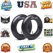 2 Pack 3.00/3.50-8 Replacement Inner Tubes with TR4 Valve Stem for pneumatic ...