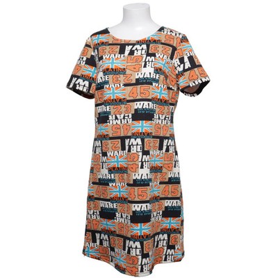 OPM, Kleid, Größe: L, model: opm-301 juba, Mehrfarbig, Elasthan/Polyester #e1m
