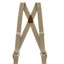 Quality New 2 Clips Braces 35mm Holster Suspenders Nylon Heavy Duty Adult Unisex
