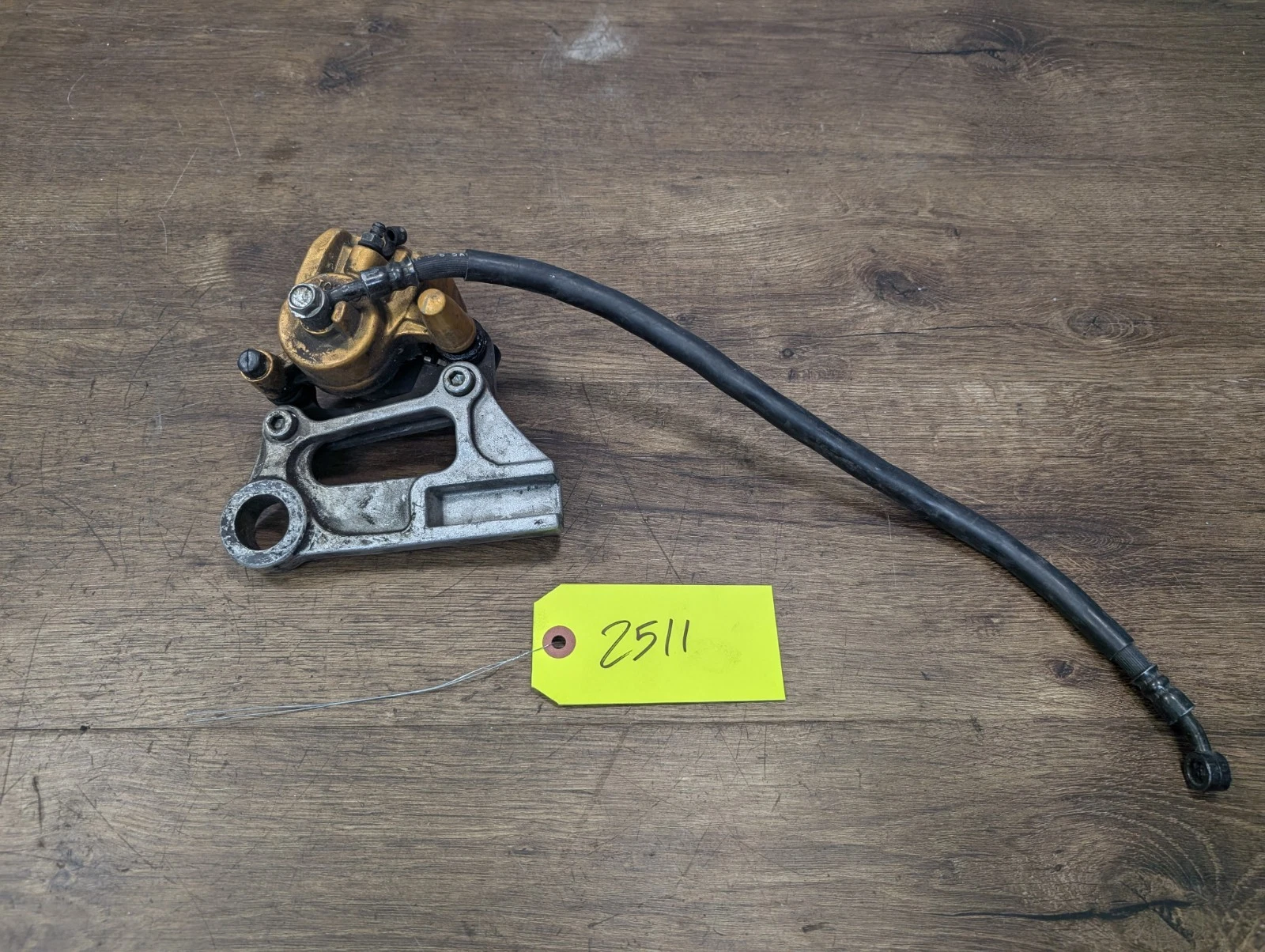 Kawasaki ZX6R ZX636 ZX600 2003-2004 OEM Rear Brake Caliper w/ Bracket