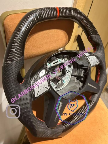 G-Class FLAT TOP STEERING WHEEL FOR Mercedes Benz G550/W166 /X166/ GL550/GL450 - Picture 2 of 4