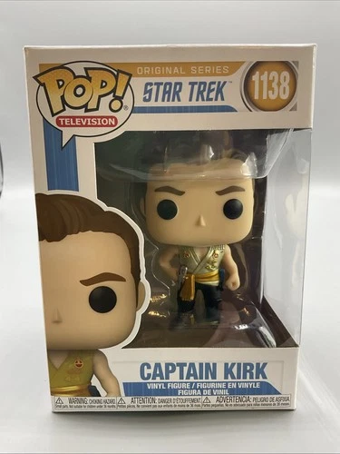 Funko POP!  Star Trek The Original Series: Mirror Captain Kirk - 1138 Television