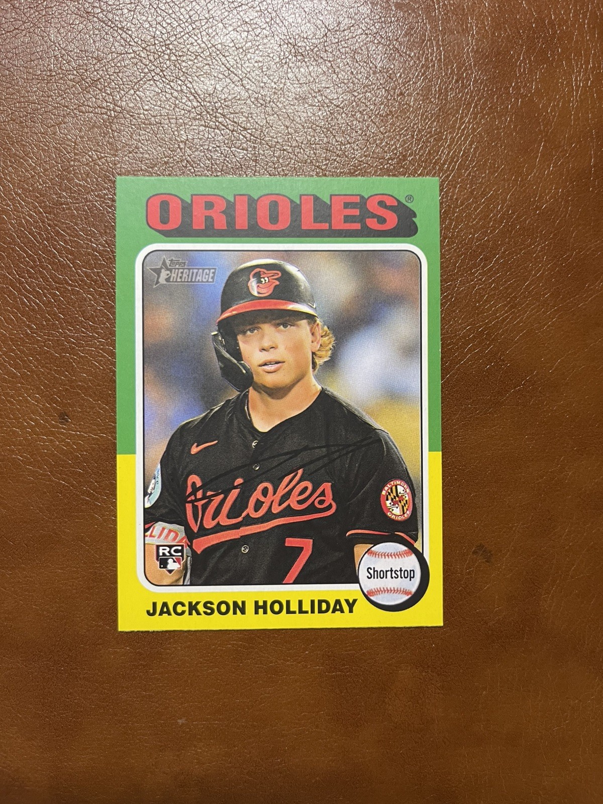 2024 Topps Heritage High Number - Jackson Holliday #692 (RC)