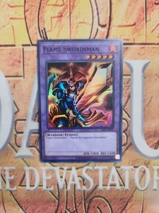 Flame Swordsman LOB-EN003 Super Rare 25th Anniversary Edition