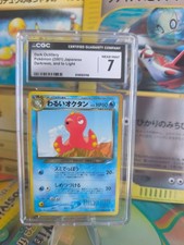 Pokemon Card Card DARK Octillery Neo Destiny Darkness Into Light Japanese CGC 7