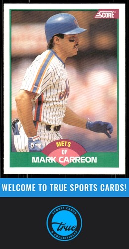 1989 Score Rookie & Traded #108T Mark Carreon - Picture 1 of 2