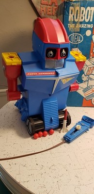 Robot Commando by Ideal 1960s WORKS Rare Right Turn Only Version Original Box!
